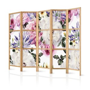 Parawan japoński Kwiaty 225 x 172 cm 1 szt 574652 Parawan japoński Kwiaty 225 x 172 cm 1 szt 574652