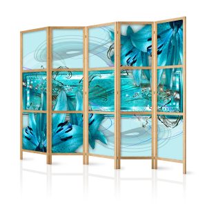 Parawan japoński Kwiaty 225 x 172 cm 1 szt 574746 Parawan japoński Kwiaty 225 x 172 cm 1 szt 574746