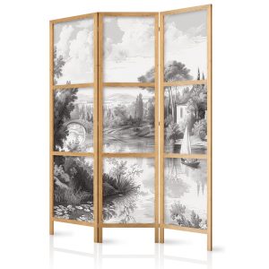 Parawan japoński Pejzaże 135 x 172 cm 1 szt 575002 Parawan japoński Pejzaże 135 x 172 cm 1 szt 575002