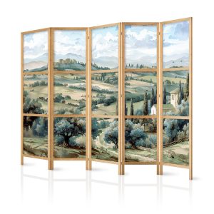 Parawan japoński Pejzaże 225 x 172 cm 1 szt 572661 Parawan japoński Pejzaże 225 x 172 cm 1 szt 572661