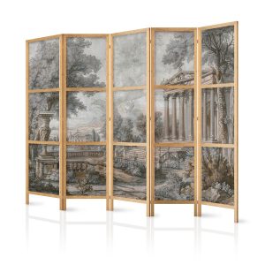 Parawan japoński Pejzaże 225 x 172 cm 1 szt 748479 Parawan japoński Pejzaże 225 x 172 cm 1 szt 748479