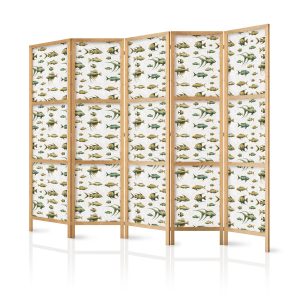 Parawan japoński Zwierzęta 225 x 172 cm 1 szt 571717 Parawan japoński Zwierzęta 225 x 172 cm 1 szt 571717