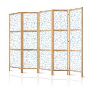 Parawan japoński Zwierzęta 225 x 172 cm 1 szt 574591 Parawan japoński Zwierzęta 225 x 172 cm 1 szt 574591