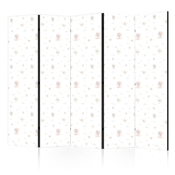 Parawan Jednostronny Kolorowe Balony I Sterowce 225x172cm 1095491
