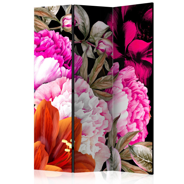 Parawan jednostronny Kwiaty 135 x 172 cm 1 szt 572346
