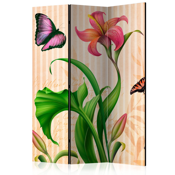 Parawan jednostronny Kwiaty 135 x 172 cm 1 szt 572444