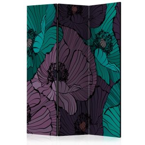 Parawan jednostronny Kwiaty 135 x 172 cm 1 szt 574051