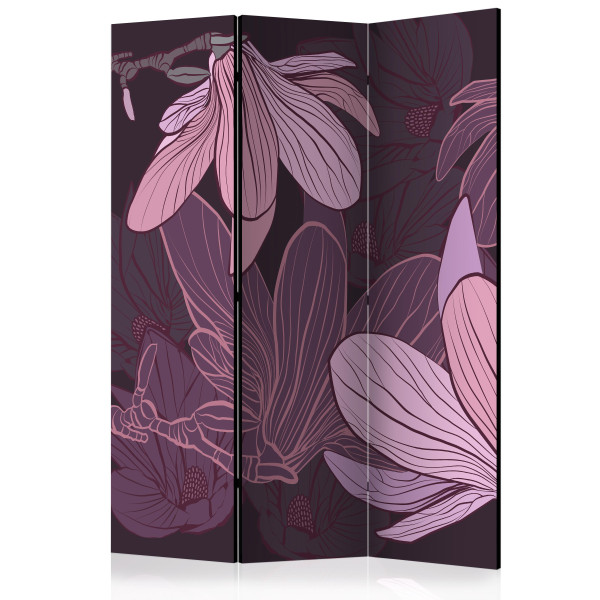 Parawan jednostronny Kwiaty 135 x 172 cm 1 szt 574463
