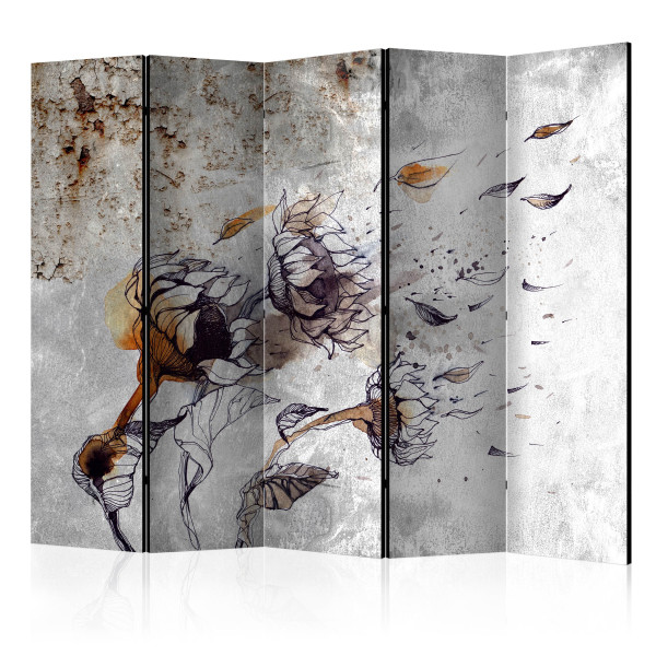 Parawan jednostronny Kwiaty 225 x 172 cm 1 szt 572408
