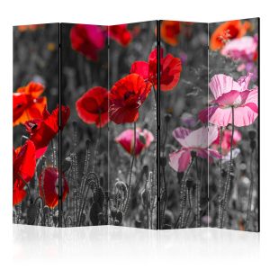Parawan jednostronny Kwiaty 225 x 172 cm 1 szt 574871 Parawan jednostronny Kwiaty 225 x 172 cm 1 szt 574871