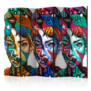 Parawan jednostronny Ludzie 225 x 172 cm 1 szt 574648 Parawan jednostronny Ludzie 225 x 172 cm 1 szt 574648