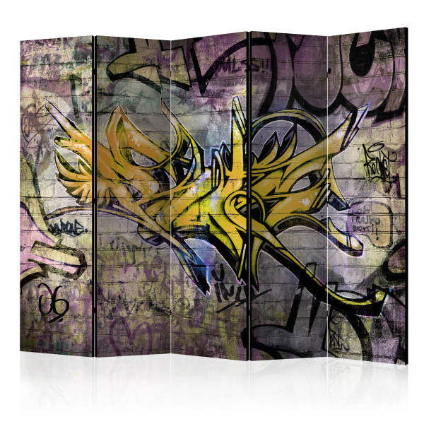 Parawan jednostronny Street art 225 x 172 cm 1 szt 572377