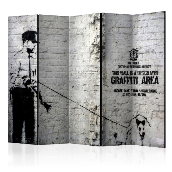 Parawan jednostronny Street art 225 x 172 cm 1 szt 571492