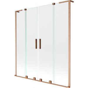 Parawan nawannowy Mexen dwuczęściowy 150×150 Velar L 504023 Parawan nawannowy Mexen dwuczęściowy 150×150 Velar L 504023