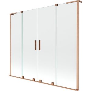 Parawan nawannowy Mexen dwuczęściowy 180×150 Velar L 504705 Parawan nawannowy Mexen dwuczęściowy 180×150 Velar L 504705