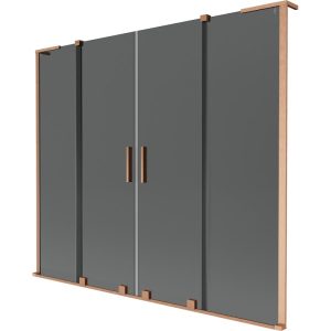 Parawan nawannowy Mexen dwuczęściowy 200×150 Velar L 503993 Parawan nawannowy Mexen dwuczęściowy 200×150 Velar L 503993