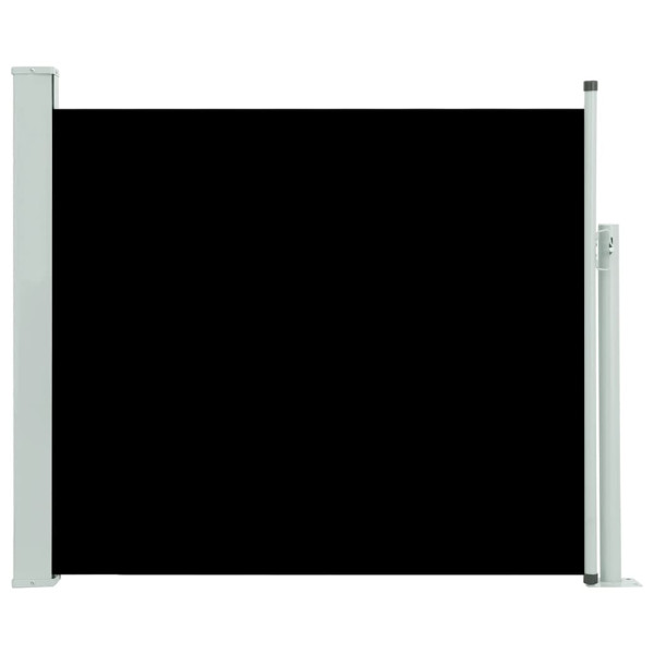 Parawan ogrodowy Czarny 100 x 300 cm vidaXL 752470