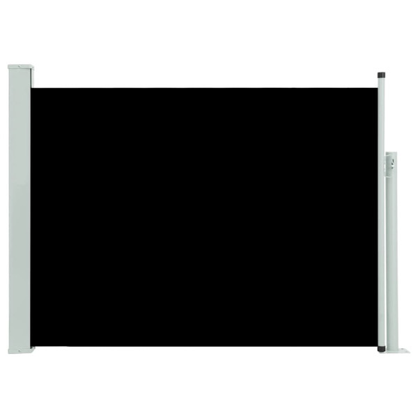 Parawan ogrodowy Czarny 120 x 500 cm vidaXL 752472