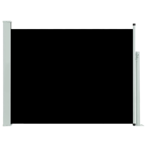 Parawan ogrodowy Czarny 140 x 500 cm vidaXL 752456