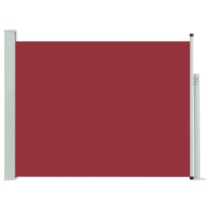 Parawan ogrodowy Czerwony 140 x 500 cm vidaXL 752447