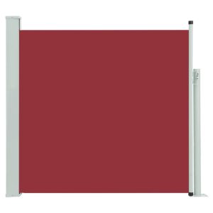 Parawan ogrodowy Czerwony 170 x 300 cm vidaXL 752453