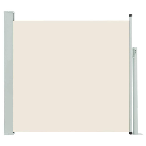 Parawan ogrodowy Kremowy 100 x 500 cm vidaXL 752461