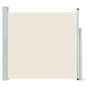 Parawan ogrodowy Kremowy 170 x 300 cm vidaXL 752488