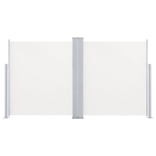 Parawan ogrodowy Kremowy 170 x 600 cm vidaXL 752445
