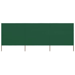 Parawan Ogrodowy Osłona 3-skrzydłowy z tkaniny 400×160 cm zielony 954370 Parawan Ogrodowy Osłona 3-skrzydłowy z tkaniny 400×160 cm zielony 954370