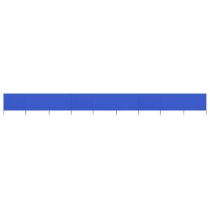 Parawan Ogrodowy Osłona 9-skrzydłowy z tkaniny 1200×80 cm błękit lazur 954371 Parawan Ogrodowy Osłona 9-skrzydłowy z tkaniny 1200×80 cm błękit lazur 954371