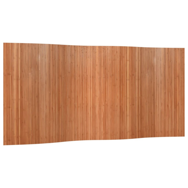 Parawan Pokojowy Bambusowy Parawan Dekoracyjny Przegroda Brązowy 165x400 cm 805284