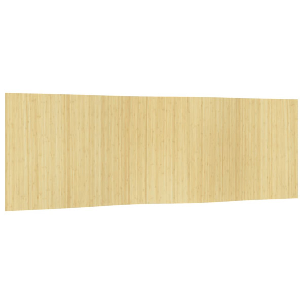 Parawan Pokojowy Bambusowy Parawan Dekoracyjny Przegroda Brązowy 165x600 cm 805281