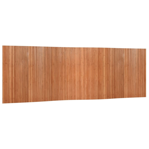 Parawan Pokojowy Bambusowy Parawan Dekoracyjny Przegroda Brązowy 165x600 cm 805287