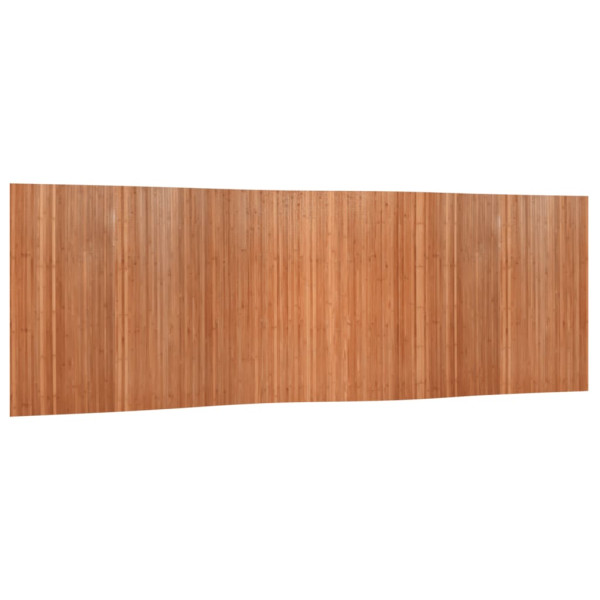 Parawan Pokojowy Bambusowy Parawan Dekoracyjny Przegroda Brązowy 165x600 cm 805262
