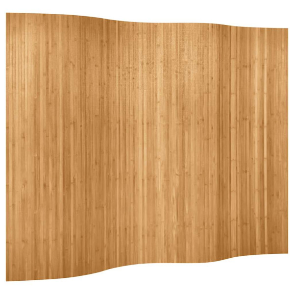Parawan Pokojowy Bambusowy Parawan Dekoracyjny Przegroda Brązowy 250x165 cm 805294
