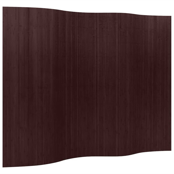 Parawan Pokojowy Bambusowy Parawan Dekoracyjny Przegroda Brązowy 250x165 cm 805275