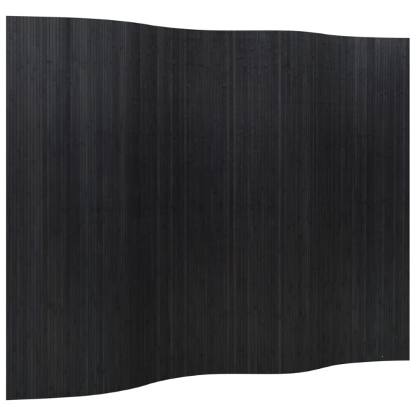 Parawan Pokojowy Bambusowy Parawan Dekoracyjny Przegroda Czarny 165x250 cm 805292