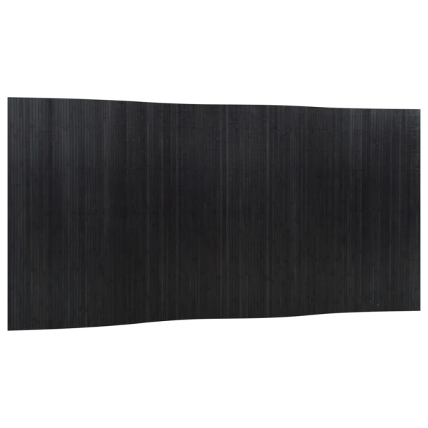 Parawan Pokojowy Bambusowy Parawan Dekoracyjny Przegroda Czarny 165x400 cm 805258