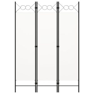 Parawan Pokojowy Biały Parawan Panelowy Dekoracyjny 120 x 180 cm 807869 Parawan Pokojowy Biały Parawan Panelowy Dekoracyjny 120 x 180 cm 807869