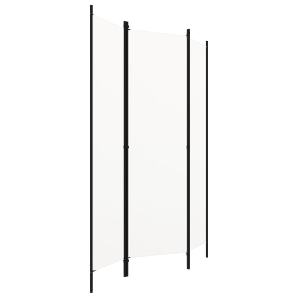 Parawan Pokojowy Biały Parawan Panelowy Dekoracyjny 150 x 180 cm 808531