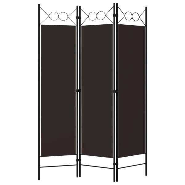 Parawan Pokojowy Brązowy Parawan Panelowy Dekoracyjny 120 x 180 cm 807861