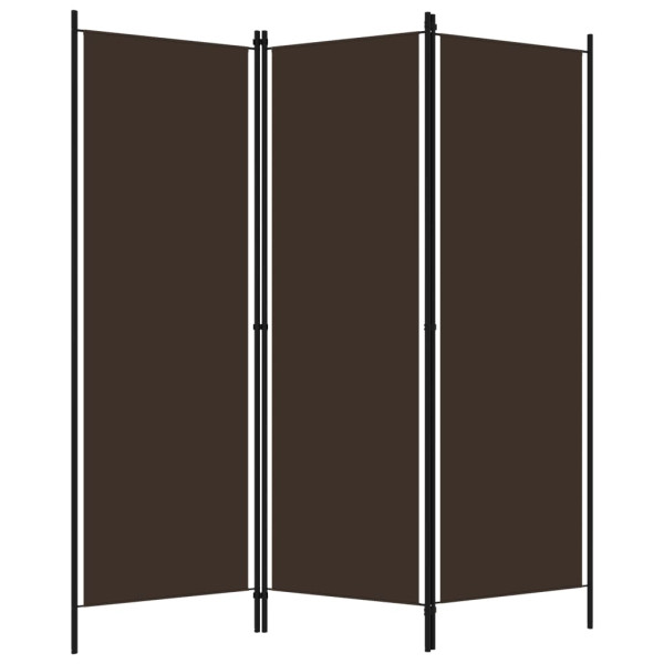 Parawan Pokojowy Brązowy Parawan Panelowy Dekoracyjny 150 x 180 cm 808337