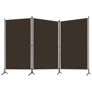 Parawan Pokojowy Brązowy Parawan Panelowy Dekoracyjny 260 x 180 cm 808344