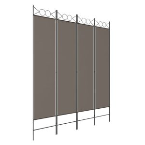 Parawan Pokojowy Dekoracyjny Przegroda Parawan Składany Antracyt 160×200 cm 808311 Parawan Pokojowy Dekoracyjny Przegroda Parawan Składany Antracyt 160×200 cm 808311