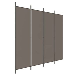 Parawan Pokojowy Dekoracyjny Przegroda Parawan Składany Antracyt 200×200 cm 808395 Parawan Pokojowy Dekoracyjny Przegroda Parawan Składany Antracyt 200×200 cm 808395