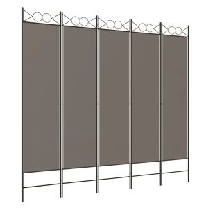 Parawan Pokojowy Dekoracyjny Przegroda Parawan Składany Antracyt 200×200 cm 808363 Parawan Pokojowy Dekoracyjny Przegroda Parawan Składany Antracyt 200×200 cm 808363