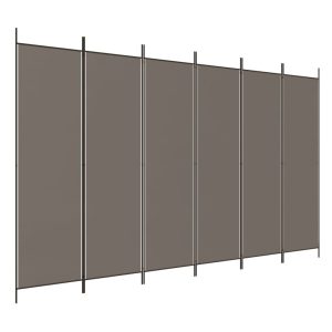 Parawan Pokojowy Dekoracyjny Przegroda Parawan Składany Antracyt 300×220 cm 808312 Parawan Pokojowy Dekoracyjny Przegroda Parawan Składany Antracyt 300×220 cm 808312