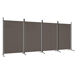 Parawan Pokojowy Dekoracyjny Przegroda Parawan Składany Antracyt 346×180 cm 808422 Parawan Pokojowy Dekoracyjny Przegroda Parawan Składany Antracyt 346×180 cm 808422