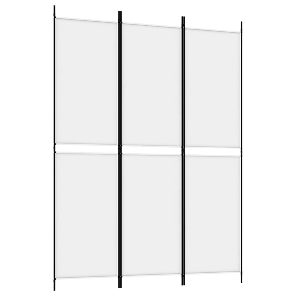 Parawan Pokojowy Dekoracyjny Przegroda Parawan Składany Biały 150x200 cm 808536
