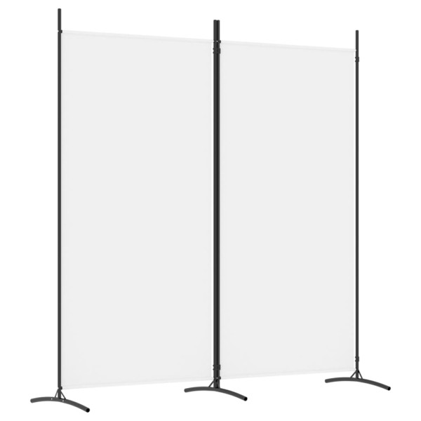 Parawan Pokojowy Dekoracyjny Przegroda Parawan Składany Biały 175x180 cm 808556